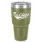 Graduating Students 30 oz Stainless Steel Ringneck Tumbler - Olive - Front
