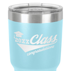 Graduating Students 30 oz Stainless Steel Tumbler - Teal - Double-Sided (Personalized)