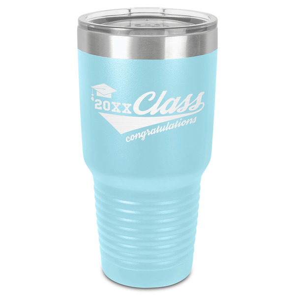 Custom Graduating Students 30 oz Stainless Steel Tumbler - Teal - Single-Sided (Personalized)