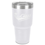 Graduating Students 30 oz Stainless Steel Tumbler - White - Single-Sided (Personalized)