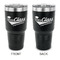Graduating Students 30 oz Stainless Steel Ringneck Tumblers - Black - Double Sided - APPROVAL