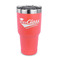 Graduating Students 30 oz Stainless Steel Ringneck Tumblers - Coral - FRONT