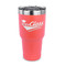 Graduating Students 30 oz Stainless Steel Tumbler - Coral - Single Sided (Personalized)