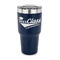 Graduating Students 30 oz Stainless Steel Ringneck Tumblers - Navy - FRONT