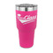 Graduating Students 30 oz Stainless Steel Ringneck Tumblers - Pink - FRONT