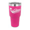 Graduating Students 30 oz Stainless Steel Tumbler - Pink - Single Sided (Personalized)