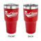 Graduating Students 30 oz Stainless Steel Ringneck Tumblers - Red - Double Sided - APPROVAL