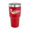 Graduating Students 30 oz Stainless Steel Tumbler - Red - Single Sided (Personalized)