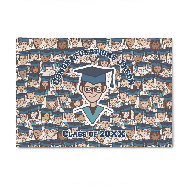 Custom Graduating Students 4' x 6' Indoor Area Rug (Personalized)