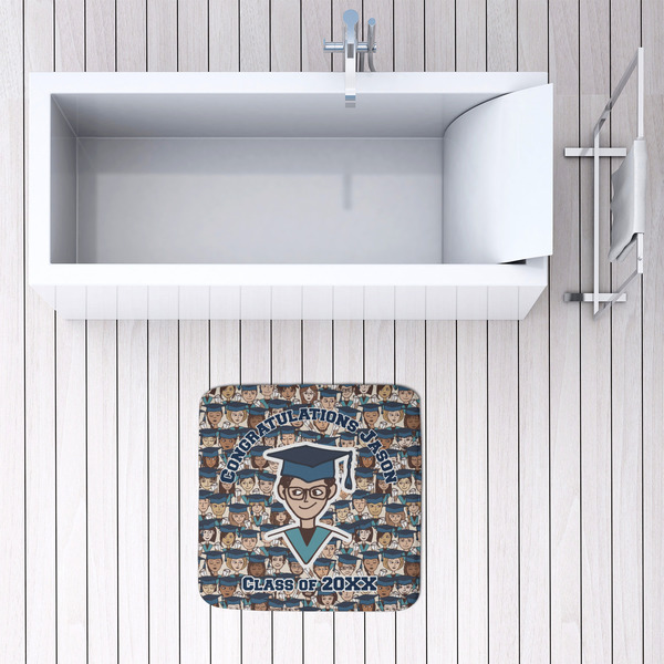 Graduating Students 48x48 Foam Memory Mat - LIFESTYLE