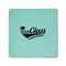 Graduating Students 6" x 6" Teal Leatherette Snap Up Tray - APPROVAL