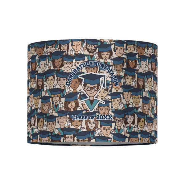 Graduating Students 8" Drum Lampshade - FRONT (Fabric)