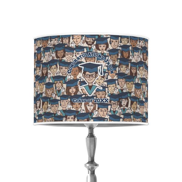 Graduating Students 8" Drum Lampshade - ON STAND (Poly Film)