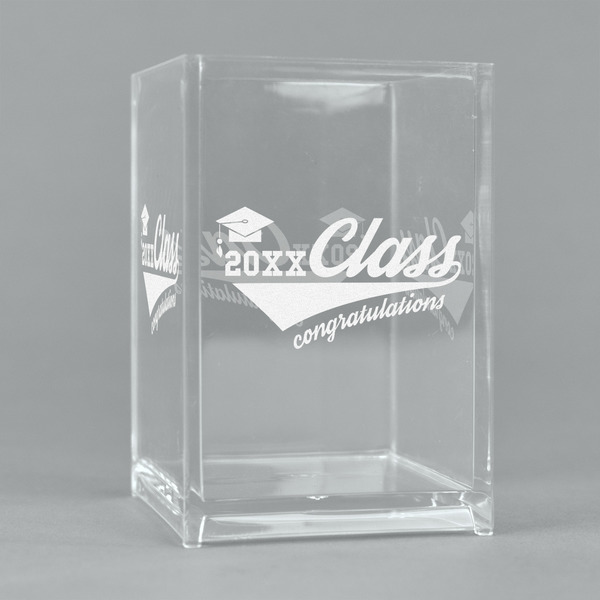 Custom Graduating Students Acrylic Pen Holder (Personalized)