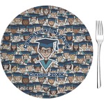 Graduating Students 8" Glass Appetizer / Dessert Plates - Single or Set (Personalized)