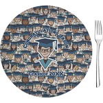 Graduating Students 8" Glass Appetizer / Dessert Plates - Single or Set (Personalized)