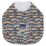Graduating Students Jersey Knit Baby Bib w/ Name or Text