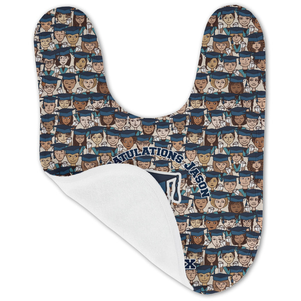 Graduating Students Baby Bib - AFT folded