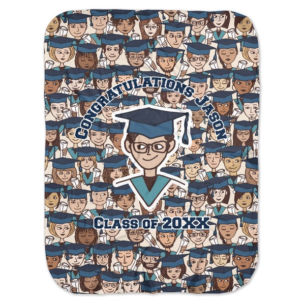 Custom Graduating Students Baby Swaddling Blanket (Personalized)