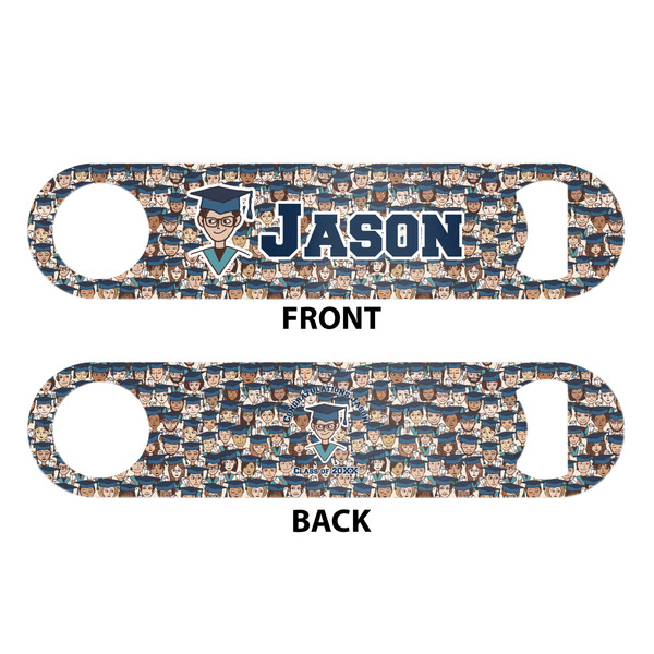 Graduating Students Bar Bottle Opener - White - Approval