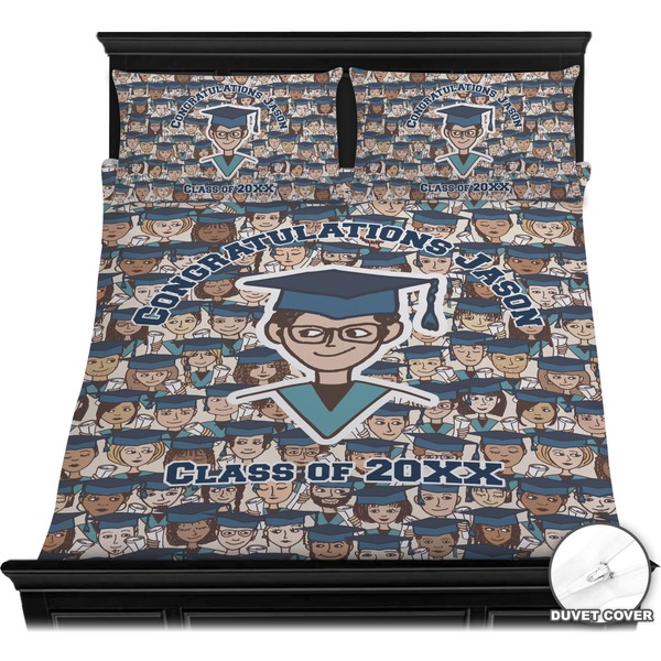 Graduating Students Bedding Set (Queen) - Duvet