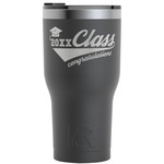 Graduating Students RTIC Tumbler - Black - Engraved Front (Personalized)