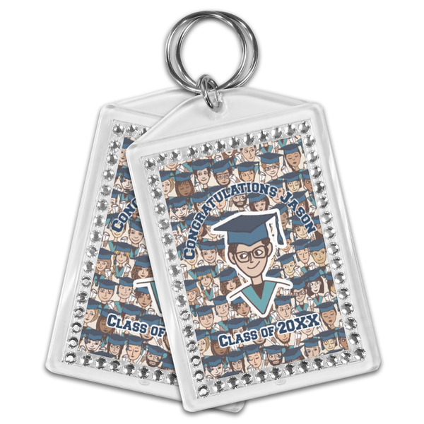 Graduating Students Bling Keychain - MAIN