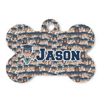 Graduating Students Bone Shaped Dog ID Tag (Personalized)