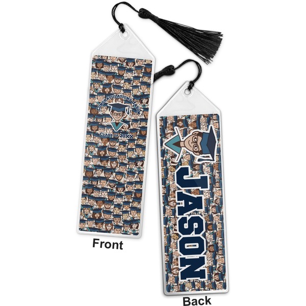 Graduating Students Bookmark with tassel - Front and Back