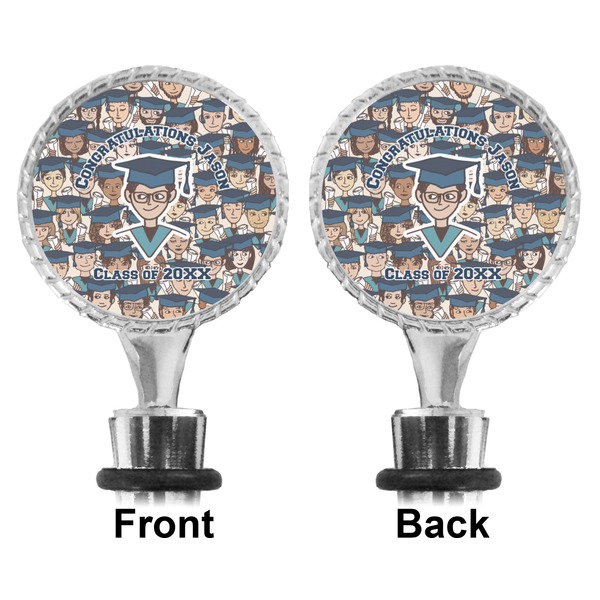 Graduating Students Bottle Stopper - Front and Back