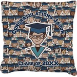 Graduating Students Faux-Linen Throw Pillow 20" (Personalized)