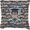 Graduating Students Faux-Linen Throw Pillow (Personalized)