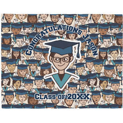 Graduating Students Woven Fabric Placemat - Twill w/ Name or Text