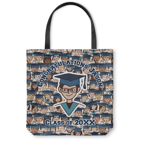 Custom Graduating Students Canvas Tote Bag - Large - 18"x18" (Personalized)