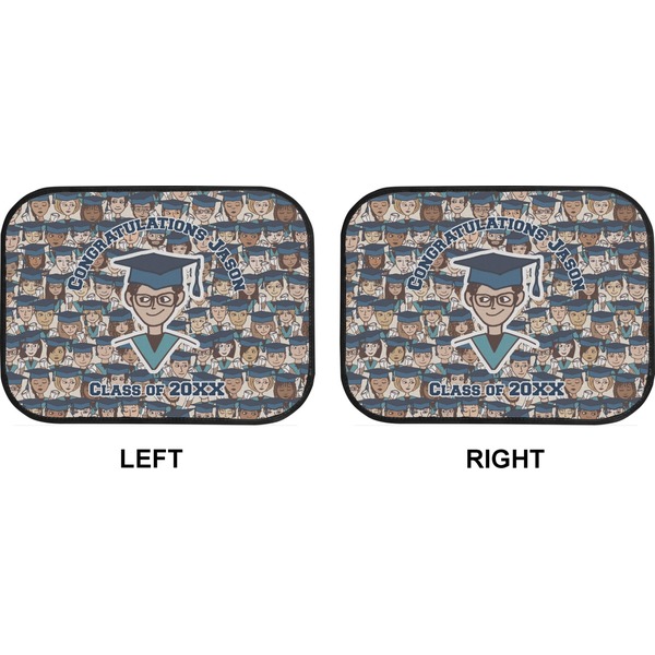 Graduating Students Car Floor Mats (Back Seat) (Approval)