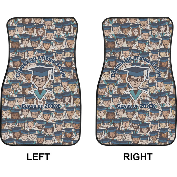 Graduating Students Car Mat Front - Approval