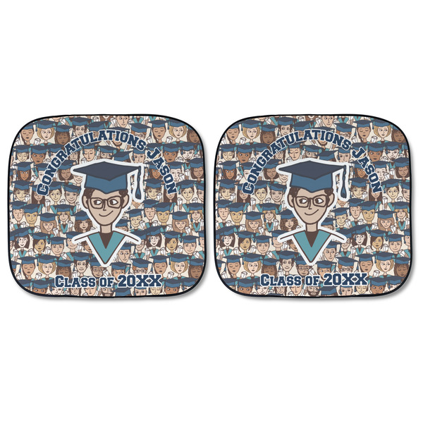 Graduating Students Car Sun Shades - FRONT
