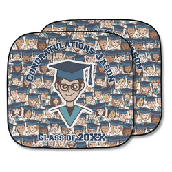 Graduating Students Car Sun Shade - Two Piece (Personalized)