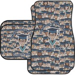 Graduating Students Car Floor Mats Set - 2 Front & 2 Back (Personalized)