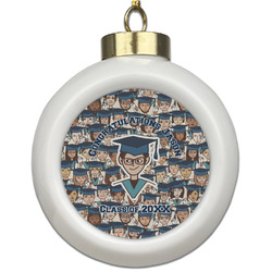 Graduating Students Ceramic Ball Ornament (Personalized)