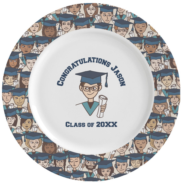 Custom Graduating Students Ceramic Dinner Plates (Set of 4) (Personalized)