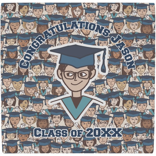 Custom Graduating Students Ceramic Tile Hot Pad (Personalized)