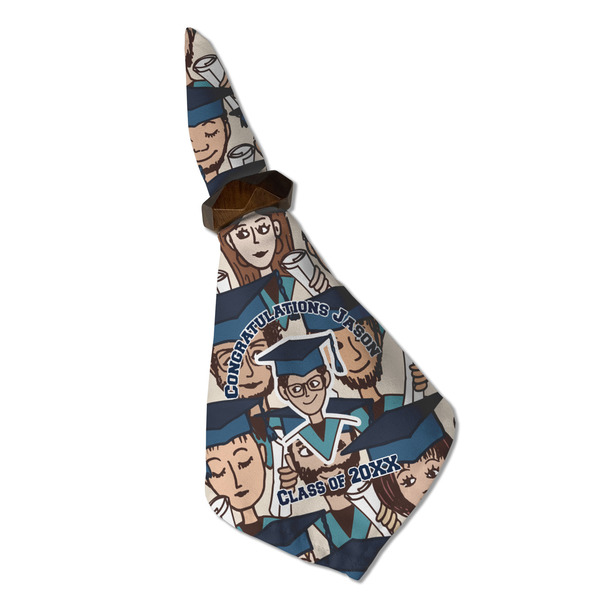 Graduating Students Cloth Napkins - Personalized Dinner (Folded in Ring) (MAIN)