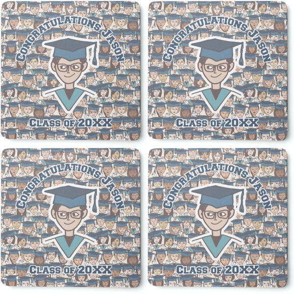 Graduating Students Coaster Rubber Back - Apvl