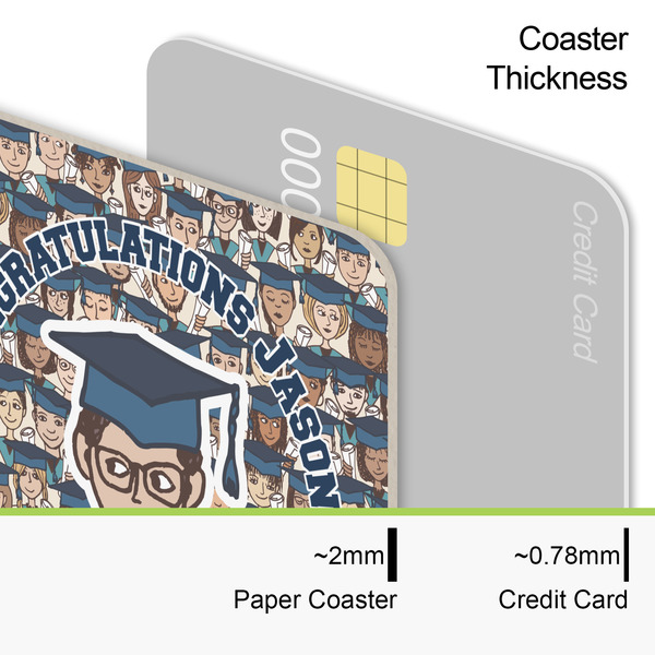 Graduating Students Coaster Thickness