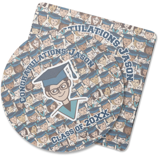 Custom Graduating Students Rubber Backed Coaster (Personalized)