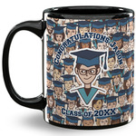 Graduating Students 11 Oz Coffee Mug - Black (Personalized)