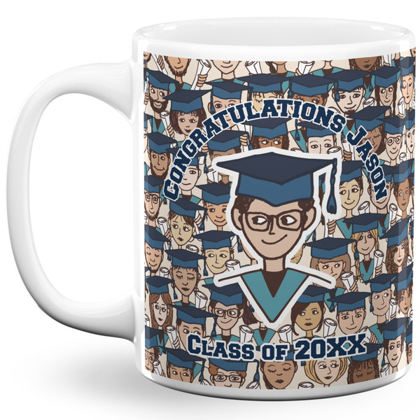 Custom Graduating Students 11 Oz Coffee Mug - White (Personalized)