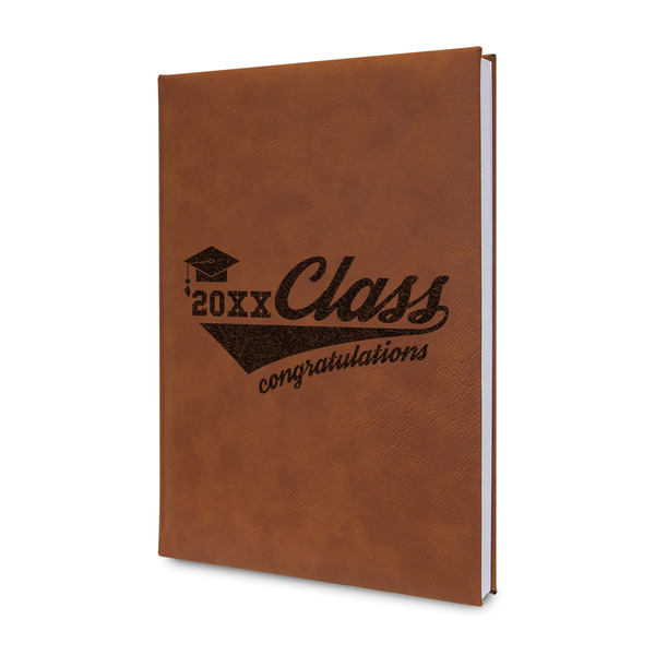 Custom Graduating Students Leatherette Journal - Double Sided (Personalized)