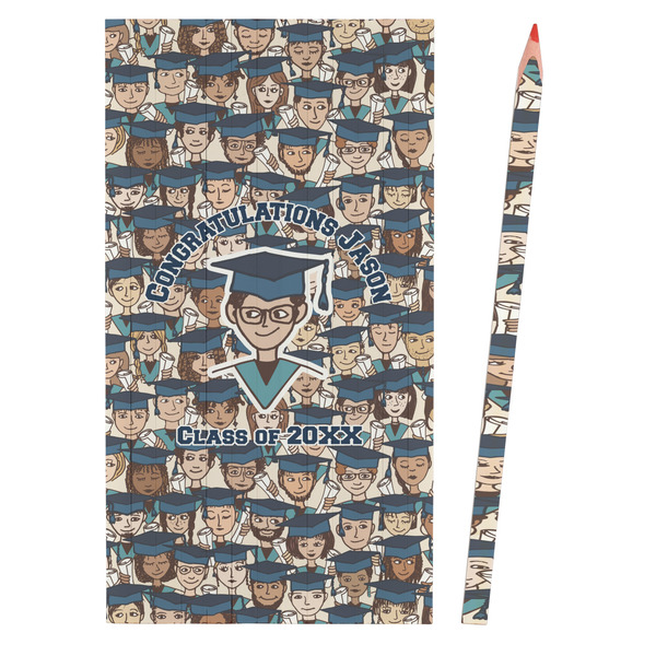 Graduating Students Colored Pencils - Front View